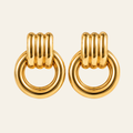 Golden Loop Studs