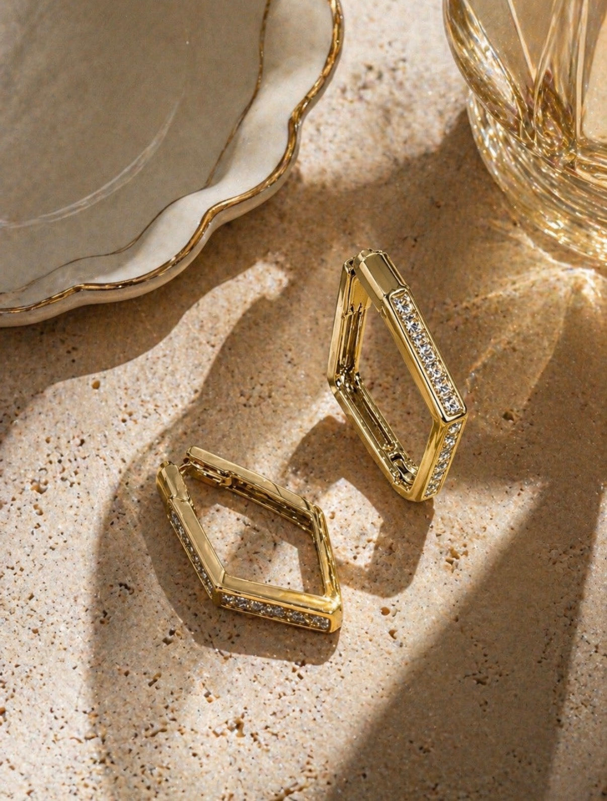 Geometric Spark Hoops