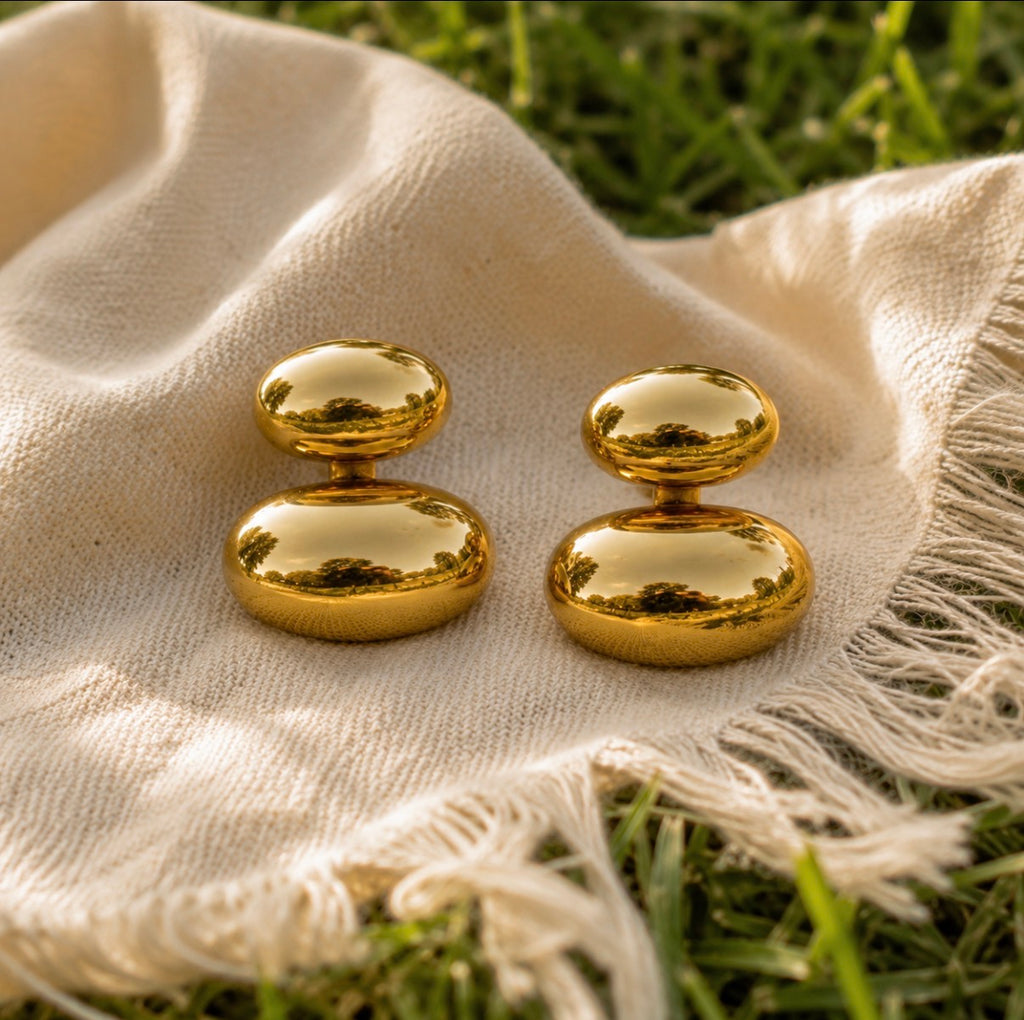 Dual Oval Studs