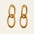 Statement Double Hoops